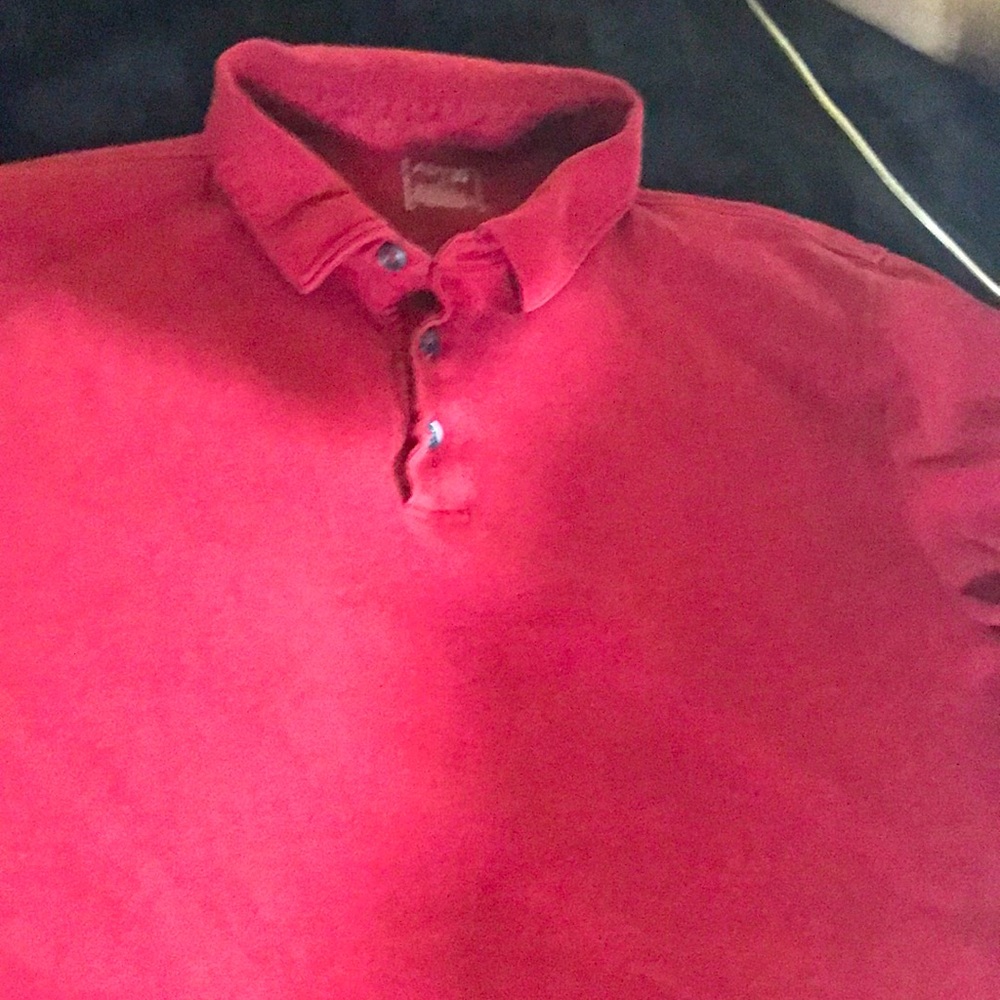 Apt 9 polo burgundy